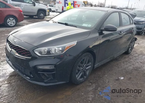 2021 Kia Forte Gt-Line z USA, uszkodzony, nr VIN 3KPF34AD4ME315116